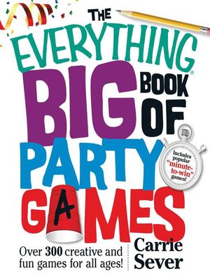 cover image of The Everything Big Book of Party Games